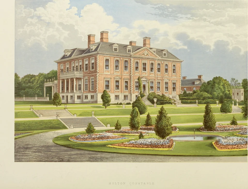 An illustration from A series of picturesque views of seats of the noblemen and gentlemen of Great Britain and Ireland. With descriptive and historical letterpress, 1880, leaf 227