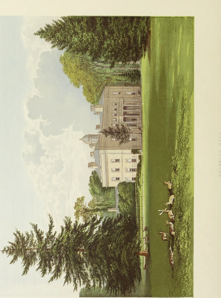 An illustration from A series of picturesque views of seats of the noblemen and gentlemen of Great Britain and Ireland. With descriptive and historical letterpress, 1880, leaf 233