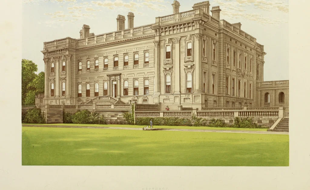An illustration from A series of picturesque views of seats of the noblemen and gentlemen of Great Britain and Ireland. With descriptive and historical letterpress, 1880, leaf 239