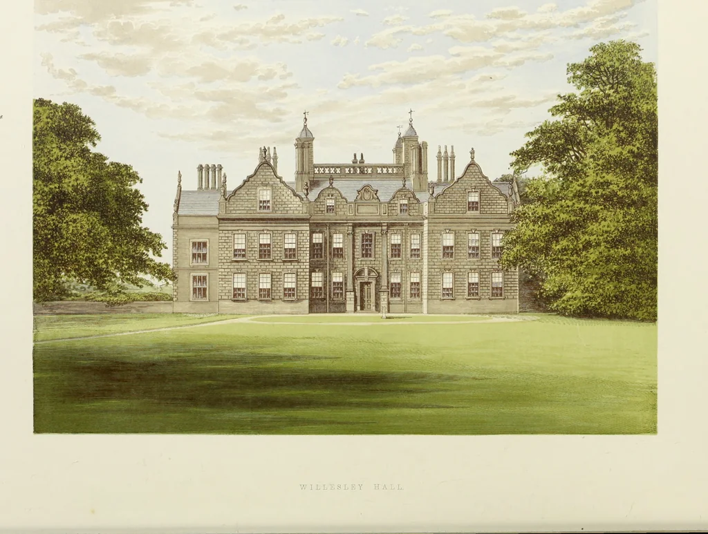 An illustration from A series of picturesque views of seats of the noblemen and gentlemen of Great Britain and Ireland. With descriptive and historical letterpress, 1880, leaf 29