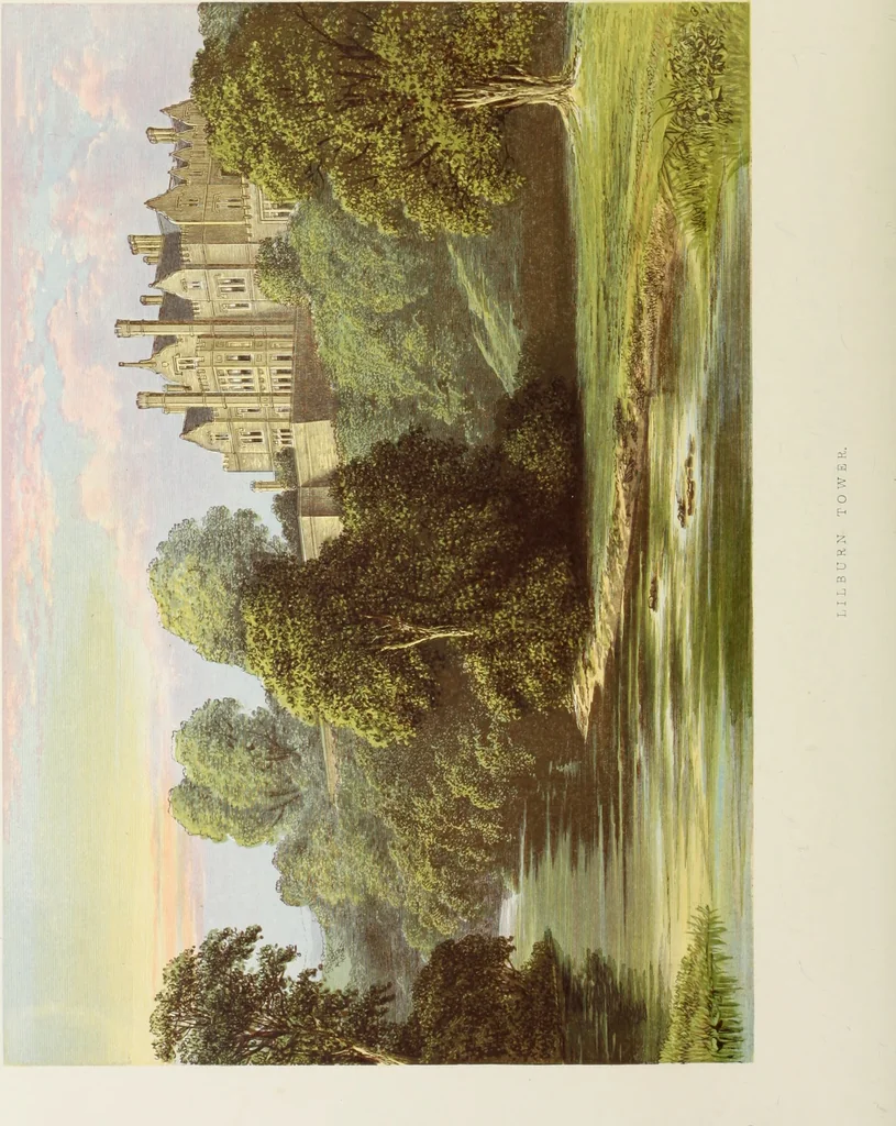 An illustration from A series of picturesque views of seats of the noblemen and gentlemen of Great Britain and Ireland. With descriptive and historical letterpress, 1880, leaf 65