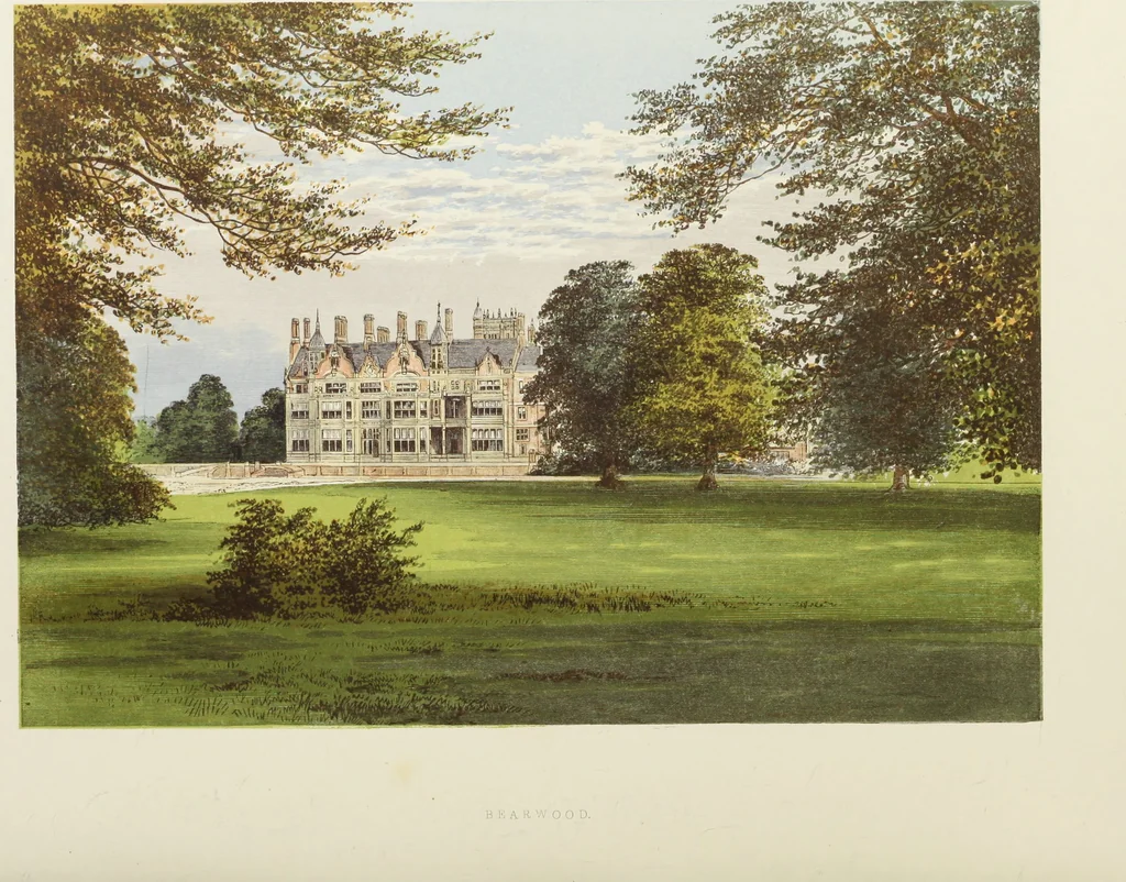 An illustration from A series of picturesque views of seats of the noblemen and gentlemen of Great Britain and Ireland. With descriptive and historical letterpress, 1880, leaf 95