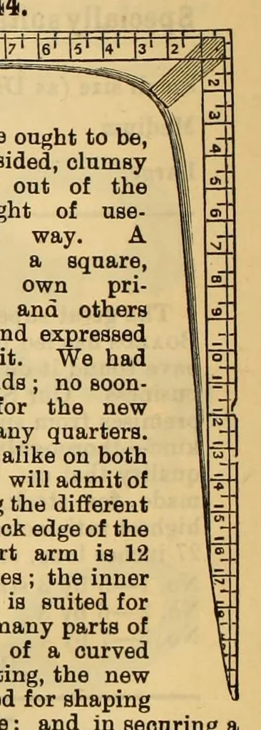 An illustration from A series of tables and diagrams illustrating economy in cutting, being economical methods for cutting out garments, 1894, leaf 74