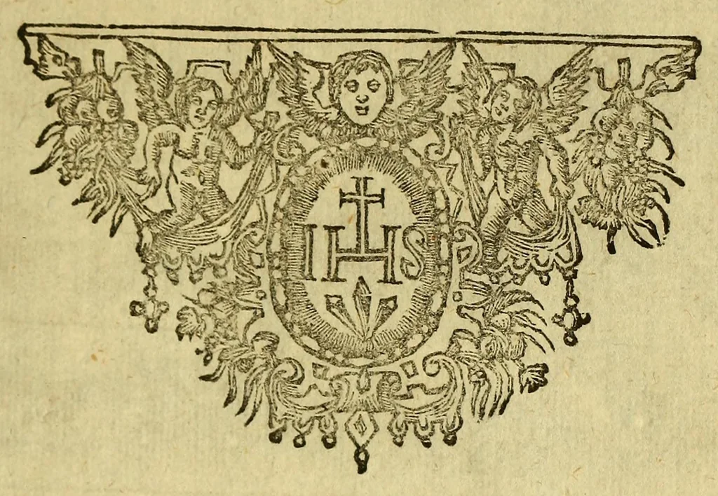 An illustration from Sermam que prégou o P. Antonio de Saa da Companhia de Jesus. Na Capella Real dia do apostolo S. Thome, 1674, leaf 31