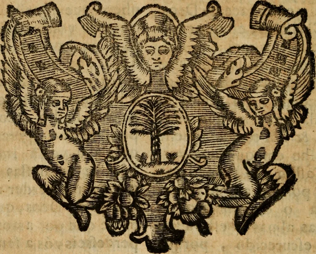An illustration from Sermoens, 1694, leaf 377