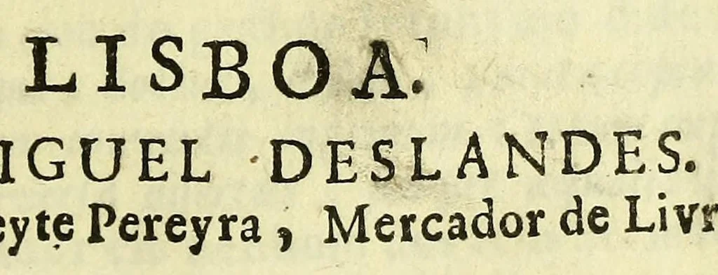 An illustration from Sermoens do P. Antonio Vieira, da Companhia de Jesu, Prègador de Sua Magestade. Quarta parte, 1685, leaf 5