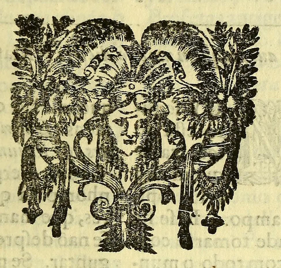 An illustration from Sermoens do P. Antonio Vieyra da Companhia de Jesu, prègador de Sua Magestade, septima parte, 1692, leaf 225