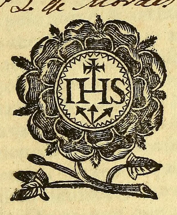 An illustration from Sermoens do P. Antonio Vieyra da Companhia de Jesu, prègador de Sua Magestade, septima parte, 1692, leaf 5