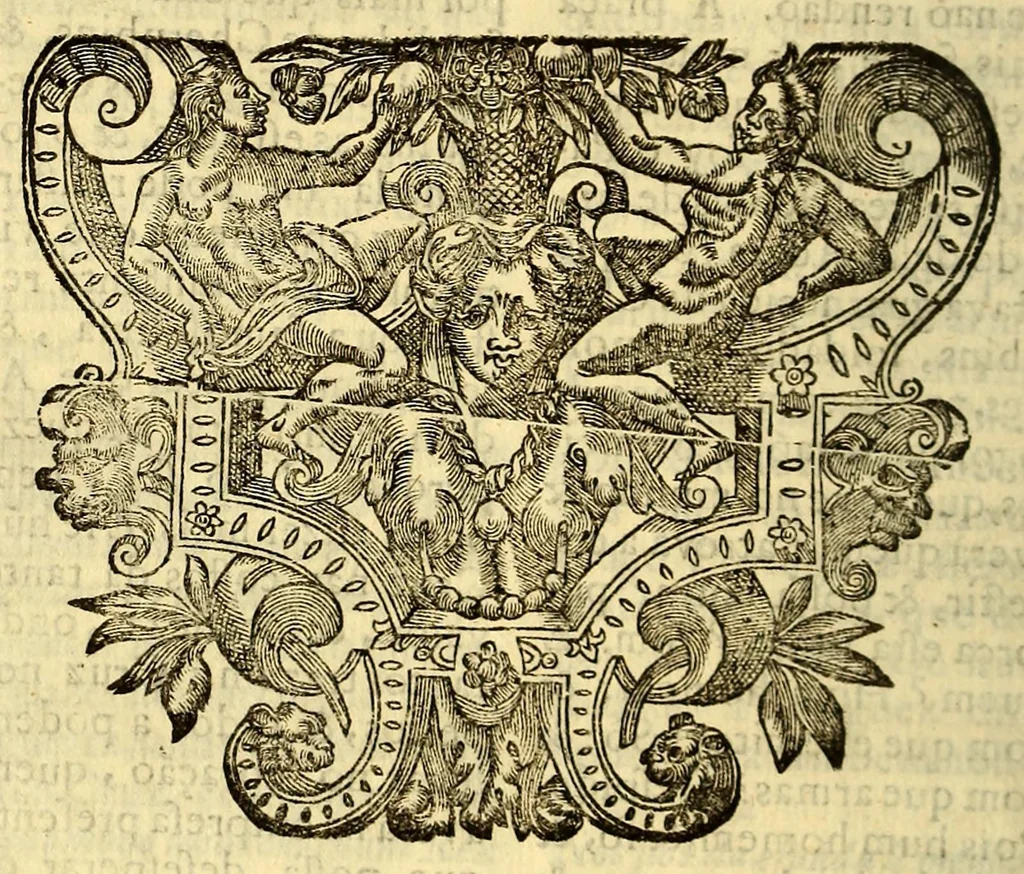 An illustration from Sermoens do P. Antonio Vieyra da Companhia de Jesu, visitador da Provincia do Brasil, prégador de sua magestade, sexta parte, 1690, leaf 370