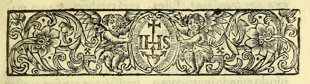An illustration from Sermoens do P. Antonio Vieira, da Companhia de Jesu, visitador da Provincia do Brasil, Prègador de Sua Magestade. Quinta parte, 1689, leaf 17