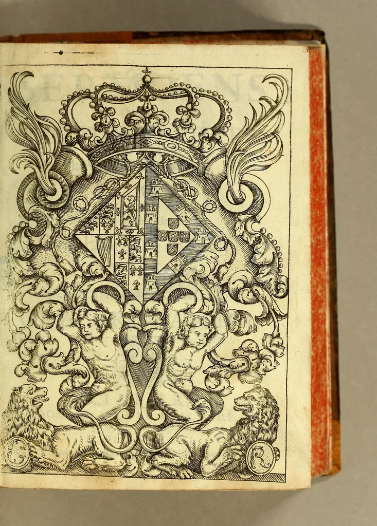 An illustration from Sermoens do P. Antonio Vieyra, da Companhia de Jesu, prègador de Sua Magestade. Undecima parte, 1696, leaf 5