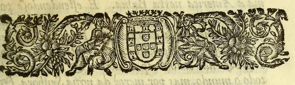 An illustration from Sermoens do P. Antonio Vieyra, da Companhia de Jesu, prègador de Sua Magestade. Undecima parte, 1696, leaf 9