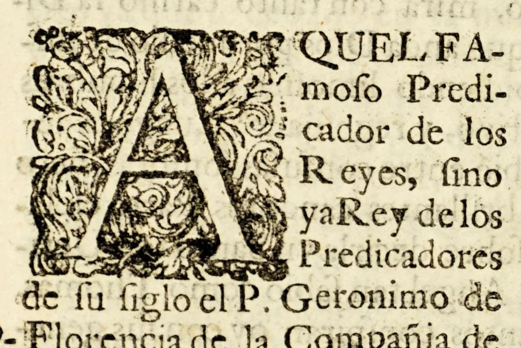 An illustration from Sermon de la Immaculada Concepcion de Maria Señora Nuestra., 1694, leaf 26