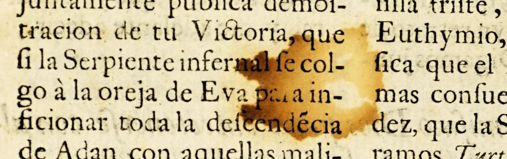 An illustration from Sermon de la Immaculada Concepcion de Maria Señora Nuestra., 1694, leaf 44
