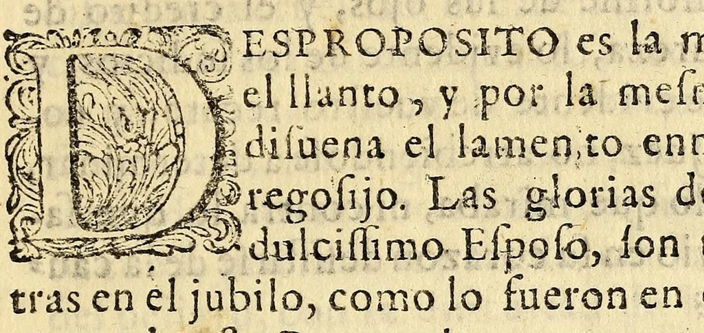 An illustration from Sermon del gloriossissimo patriarcha, padre existimado del hijo vnigenito de Dios. : Esposo dignissimo de la madre del eterno verbo humanado. Nuestro Señor San Joseph. Predicado en su dia en el Colegio del Espiritu Santo de la Compañia de Jesus de la ciudad de la Puebla de los Angeles, este año de 1687., 1687, leaf 7