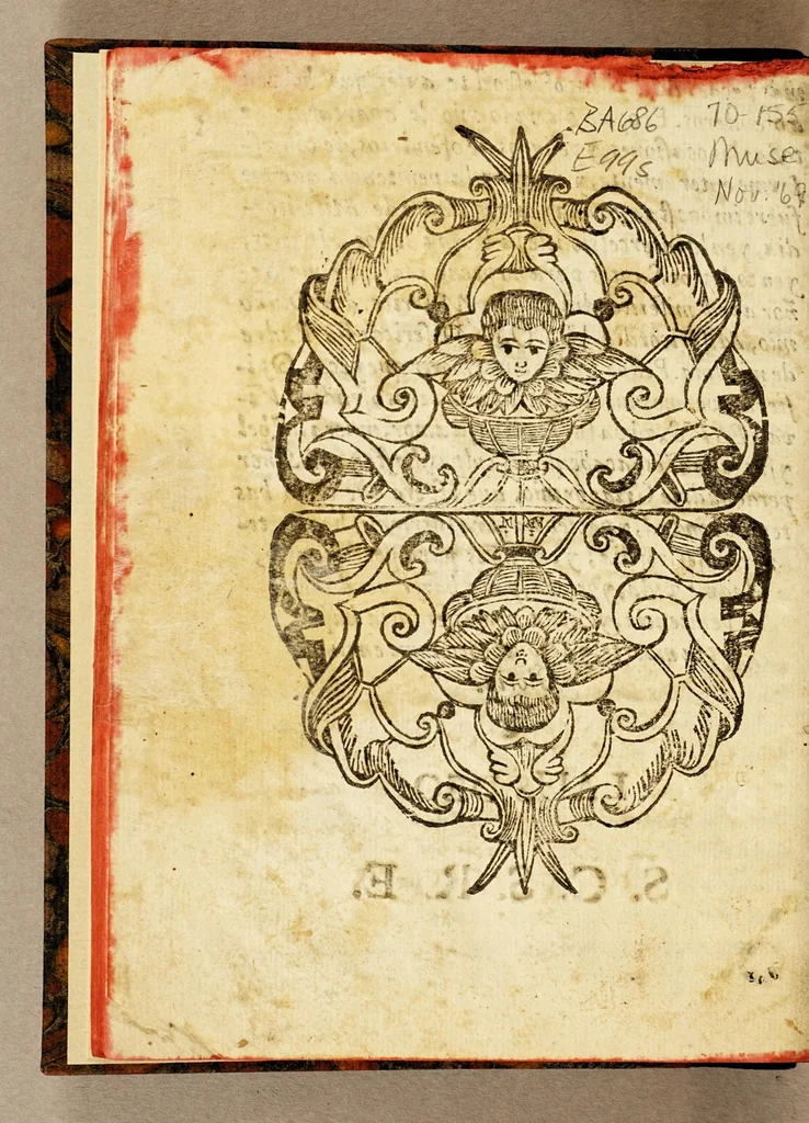 An illustration from Sermon en el entierro de nuestro redemptor Jesu-Christo, : en el culto, y demostracion, que el Vienes [sic] Santo por la noche haze el muy religioso convento de S. Clara de la ciudad de Santiago de Queretaro., 1686, leaf 52