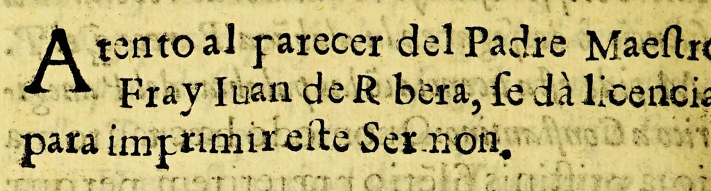 An illustration from Sermon en la festiva accion de gracias, que se hizo en la cathedral de la cuidad del Cuzco el domingo quarto de quaresma a Maria Santissima por la recuperacion de la cuidad de Valdiuia, y felices sucessos del Reyno de Chile deste ano de [1]647. : Celebrada por el Illmo. y Rmo. Sor. doctor don Iuan Alonso Ocon, obispo del Cuzco, del consejo de Su Magestad., 1647, leaf 12