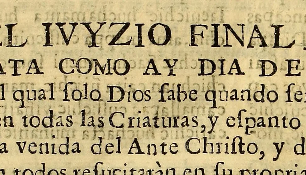 An illustration from Sermones de los misterios de nuestra santa fe catolica, en lengua castellana, y la general del Inca. : Impugnanse los errores particulares que los indios han tenido. Por el doctor don Fernando de Avendaño, arcediano de la Santa Iglesia Metropolitana de Lima, calificador del Santo Oficio, catedratico de prima de teologia, y examinador sinodal., 1648, leaf 460