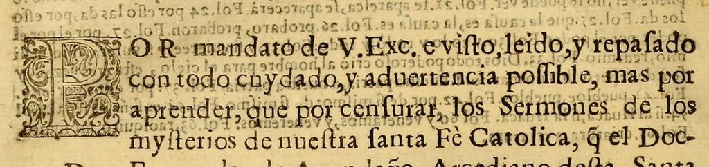An illustration from Sermones de los misterios de nuestra santa fe catolica, en lengua castellana, y la general del Inca. : Impugnanse los errores particulares que los indios han tenido. Por el doctor don Fernando de Avendaño, arcediano de la Santa Iglesia Metropolitana de Lima, calificador del Santo Oficio, catedratico de prima de teologia, y examinador sinodal., 1648, leaf 8