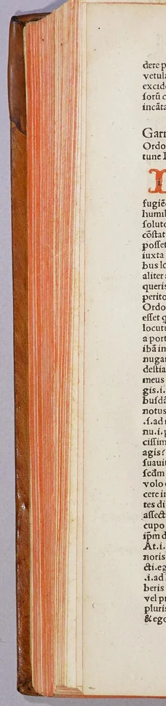 An illustration from Sermones [et] epistol[a]e Quinti Flacci Horatii :, 1503, leaf 76