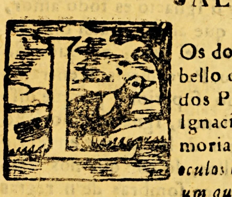 An illustration from Sermones varios, predicados en esta ciudad de Manila, 1675, leaf 101