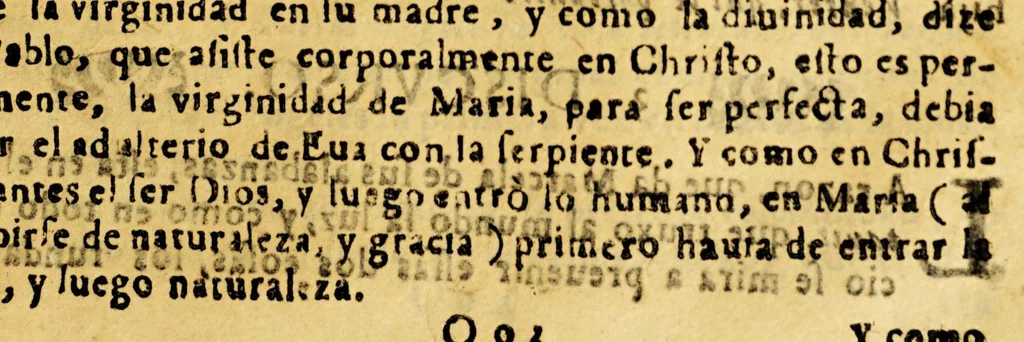 An illustration from Sermones varios, predicados en esta ciudad de Manila, 1675, leaf 311
