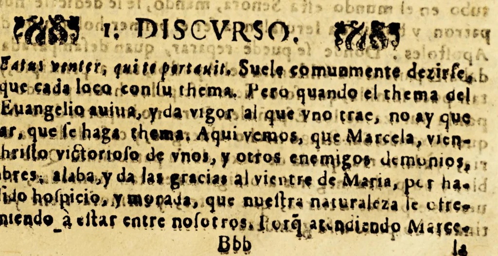 An illustration from Sermones varios, predicados en esta ciudad de Manila, 1675, leaf 395