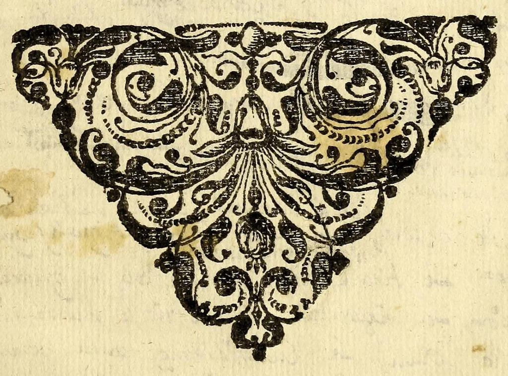 An illustration from Sermon panegyrico. : Predicado, à la solemnidad de el patrocinio de N. Señora, en la iglesia del real, y religiosissimo Convento de Jesus Maria , de esta imperial ciudad de Mexico; en concurso de la primera missa que en dicho dia, è iglesia, cantó el Br. D. Antonio Bernardino Dominguez, Zamudio., 1691, leaf 31