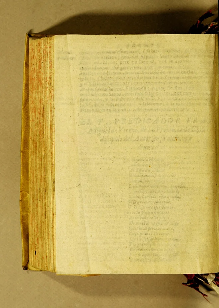 An illustration from Sermon predicado el tercer dia en la tarde de la solemne fiesta de nuestro padre San Augustin, que su insigne conuento de Lima le celebra, con jubileo de quarenta oras, descubierto el santissimo sacramento., 1650, leaf 44