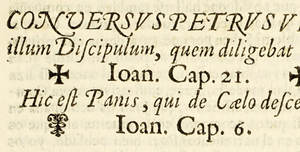 An illustration from Sermon que en la fiesta titular que celebra la Compañia de Bethlem en su Hospital de Convalecientes de aquesta ciudad de Mexico., 1688, leaf 19