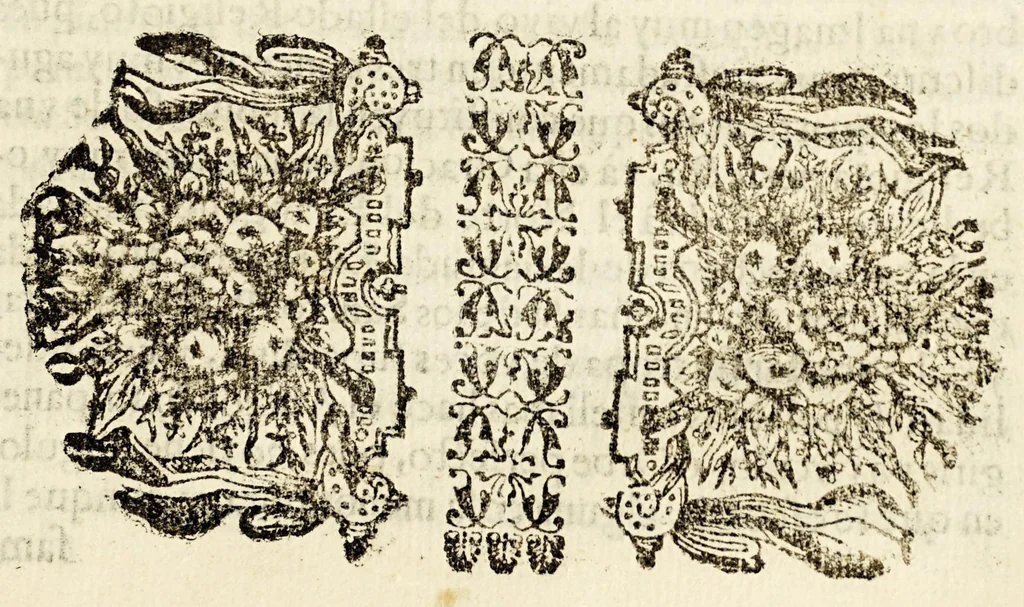 An illustration from Sermon que en la solemne profession de la madre Maria Magdalena de la Soledad, 1694, leaf 13