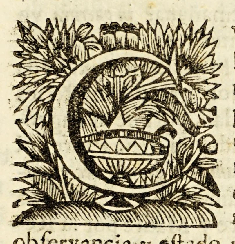 An illustration from Sermon que en la solemne profession de la madre Maria Magdalena de la Soledad, 1694, leaf 31