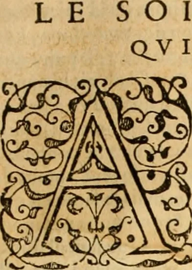 An illustration from Sermons de M. Iean Calvin sur le livre de Iob : recueillis fidelement de sa bouche selon qu'il les preschoit, 1569, leaf 382