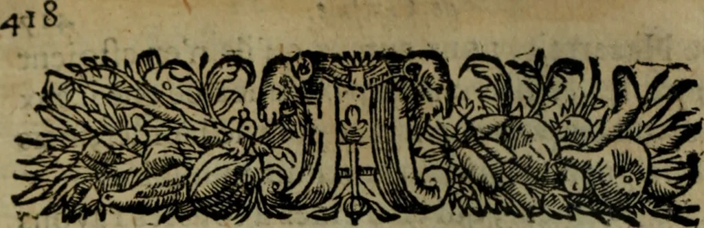 An illustration from Sermons doctes et admirables, sur tous les jours caresme, & feries de Pasques : preschez a Paris, 1626, leaf 425