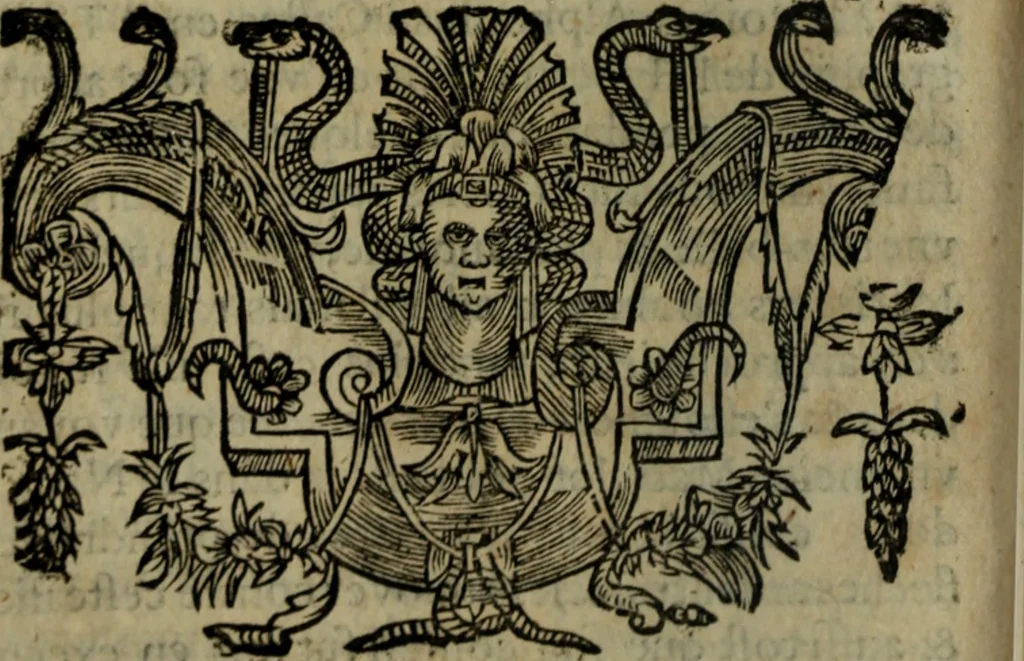 An illustration from Sermons doctes et admirables, sur tous les jours caresme, & feries de Pasques : preschez a Paris, 1626, leaf 465