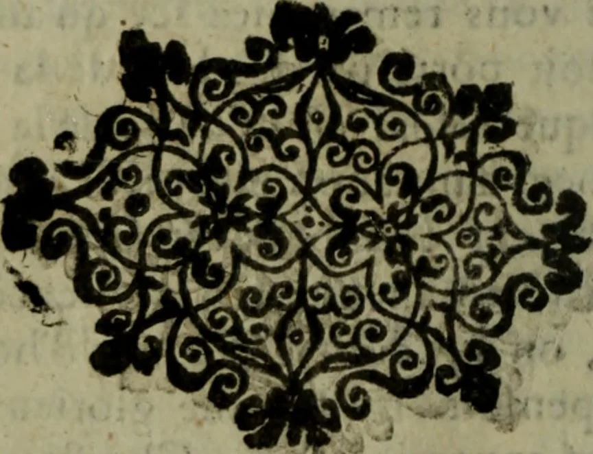 An illustration from Sermons doctes et admirables, sur tous les jours caresme, & feries de Pasques : preschez a Paris, 1626, leaf 55