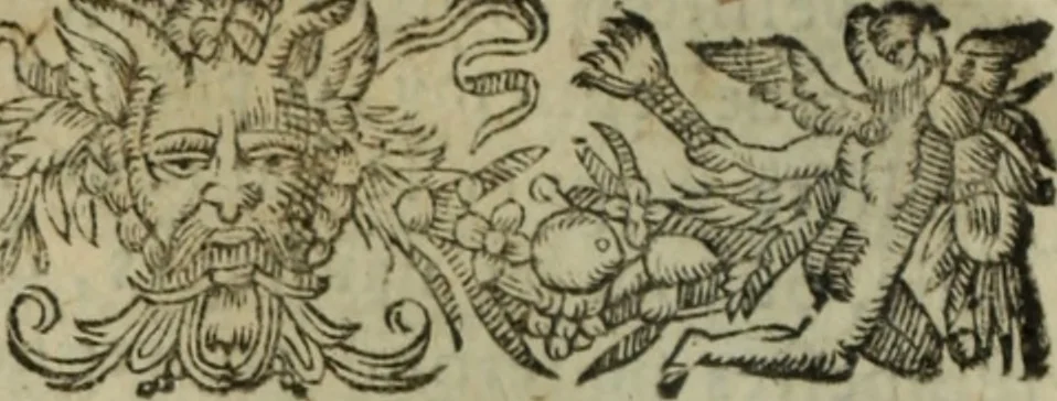 An illustration from Sermons doctes et admirables, sur tous les jours caresme, & feries de Pasques : preschez a Paris, 1626, leaf 743