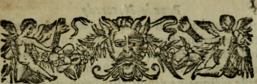 An illustration from Sermons doctes et admirables, sur tous les jours caresme, & feries de Pasques : preschez a Paris, 1626, leaf 8