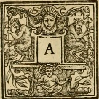 An illustration from Sermons of Master Iohn Caluin upon the booke of Iob, 1574, leaf 107