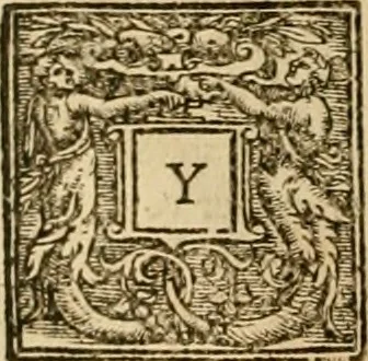 An illustration from Sermons of Master Iohn Caluin upon the booke of Iob, 1574, leaf 135