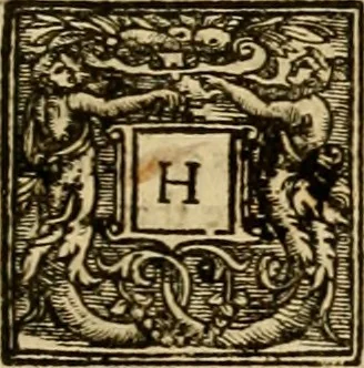 An illustration from Sermons of Master Iohn Caluin upon the booke of Iob, 1574, leaf 140