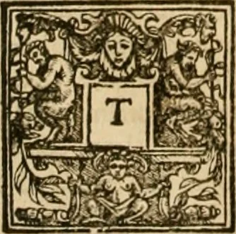 An illustration from Sermons of Master Iohn Caluin upon the booke of Iob, 1574, leaf 149