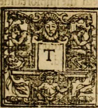 An illustration from Sermons of Master Iohn Caluin upon the booke of Iob, 1574, leaf 164