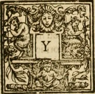 An illustration from Sermons of Master Iohn Caluin upon the booke of Iob, 1574, leaf 221