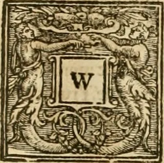 An illustration from Sermons of Master Iohn Caluin upon the booke of Iob, 1574, leaf 307