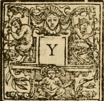 An illustration from Sermons of Master Iohn Caluin upon the booke of Iob, 1574, leaf 312