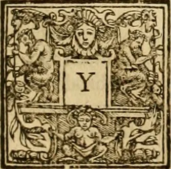 An illustration from Sermons of Master Iohn Caluin upon the booke of Iob, 1574, leaf 316