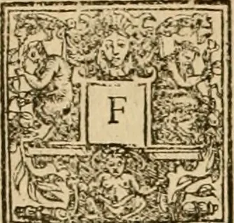 An illustration from Sermons of Master Iohn Caluin upon the booke of Iob, 1574, leaf 369