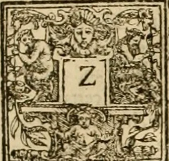 An illustration from Sermons of Master Iohn Caluin upon the booke of Iob, 1574, leaf 393