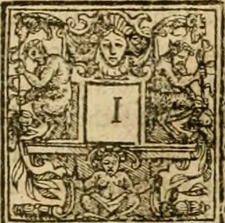 An illustration from Sermons of Master Iohn Caluin upon the booke of Iob, 1574, leaf 47